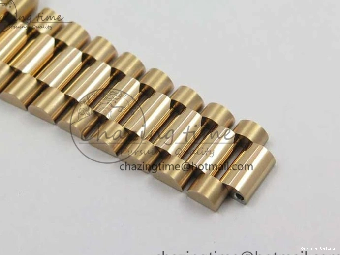 0111 Sophisticated Day-Date 36 RG 128239 Bp Maker Best Edition Silver Dial on RG President Bracelet 3132